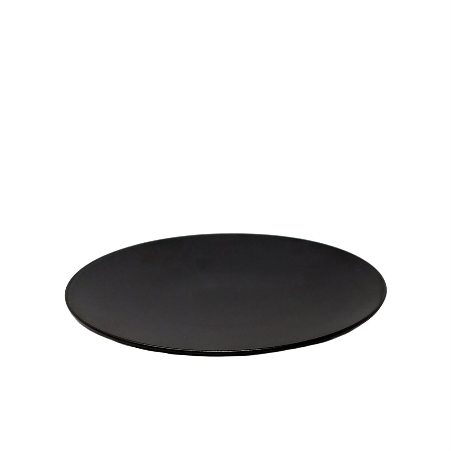 Coupe Shape Plate 10" , Black