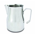 Creamer/Pitcher, Frothing, Spouted Beak, Stainless Steel, 17 Oz