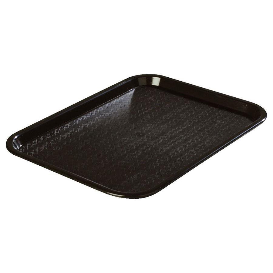 Tray, Cafeteria/Fast Food, Black, 12 X 16"