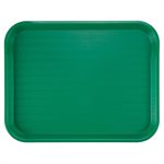 Tray, Cafeteria/Fast Food, Green, 14 X 18"