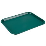 Tray, Cafeteria/Fast Food, Teal, 14 X 18"