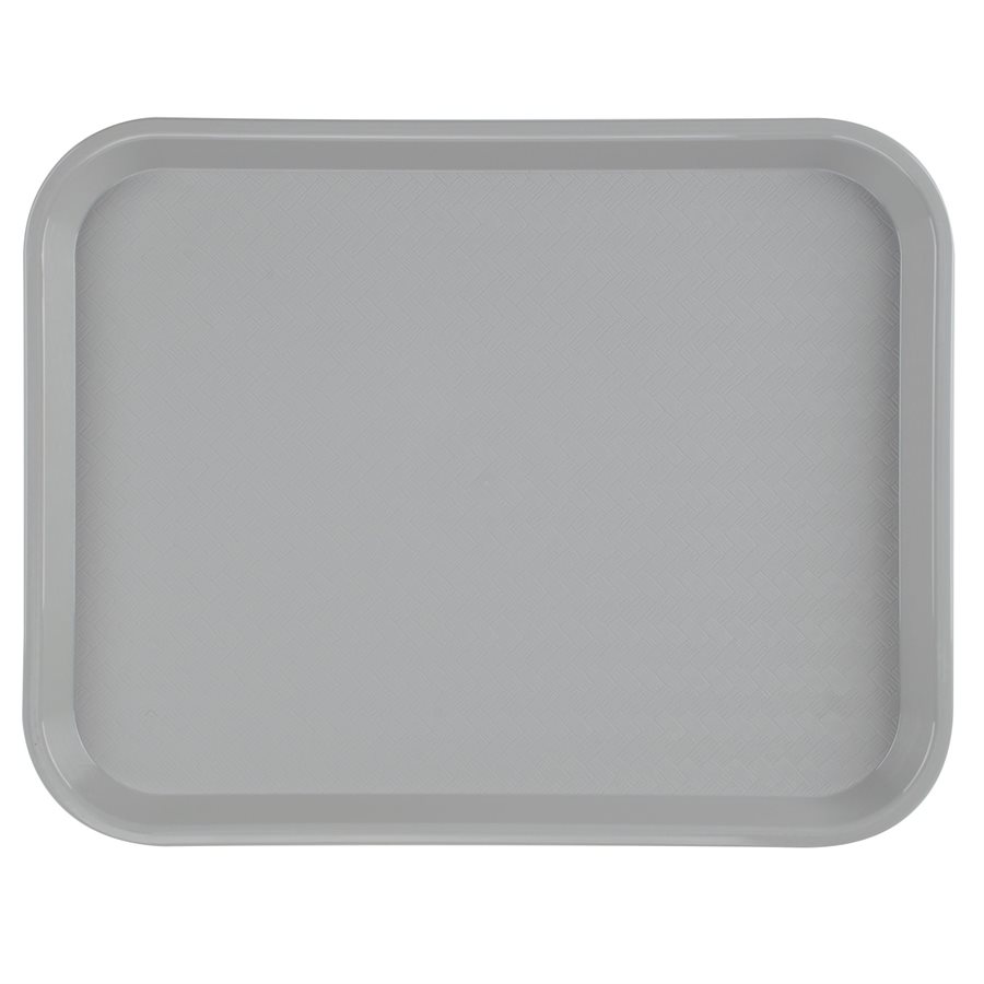 Tray, Cafeteria/Fast Food, Grey, 14 X 18"