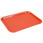 Tray, Cafeteria/Fast Food, Orange, 14 X 18"