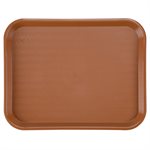 Tray, Cafeteria/Fast Food, Light Brown, 14 X 18"