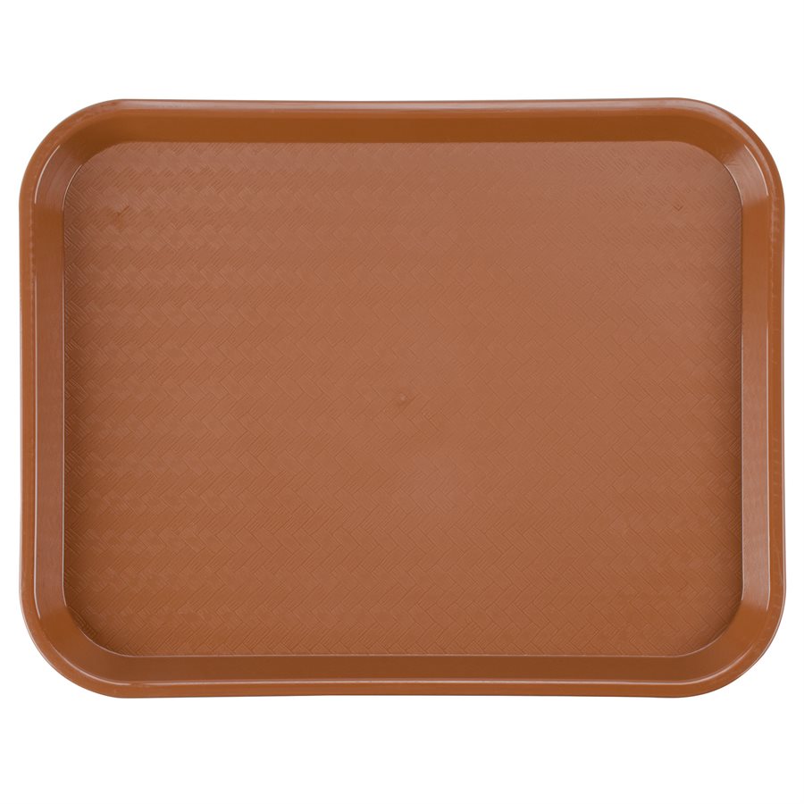 Tray, Cafeteria/Fast Food, Light Brown, 14 X 18"