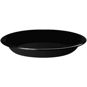 Side Dish, Melamine, Black, 5 Oz / 150 ML, 6 X 4.5 X 1.25"