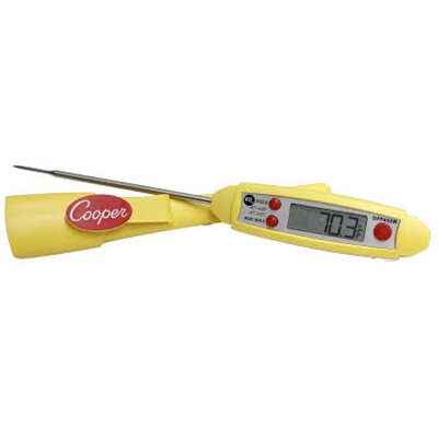 Pocket/Test Thermometer, Digital, Waterproof, Dishwasher Safe