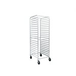 Chariot en aluminium 20 tablettes, 20 1/4" de large Chariot en aluminium 20 tablettes, 20 1/4" de large