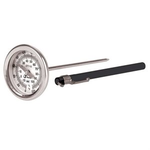 Thermomètre A Cadran, Tige De 12.7 Cm, Manche De Protection Inclus