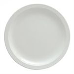 Assiette Ronde, Bord Réduit, "Buffalo Bright White", Dia 16.5CM, 3Dz