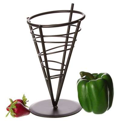 French Fry Basket 5 x 9" Black