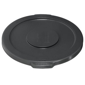 Container Lid, Round, For10 Gallon Bins, Gray