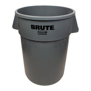 Bin, Multipurpose, Lid Not Included, 44 Gallons, Gray