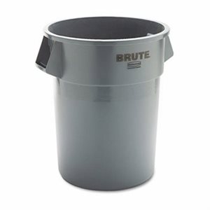 Container/Trash Can (Without Lid), 55 US Gallon (208L), Gray