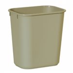 Poubelle, Petit, 13.6 Pt, Beige