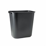 Wastebasket (Trash Can), 28 Qt (26.6L), Black