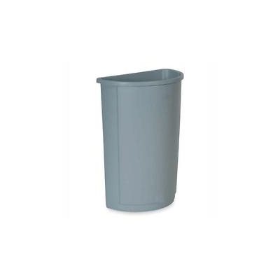 Container/Trash Can, half Round, 21 US Gallon(79.5L), Beige