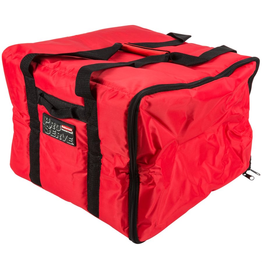 Sac A Livraison Thermique (Pizza&Sandwich), Moyen, Rouge