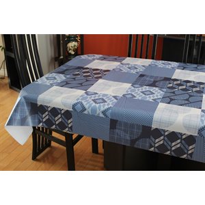 Tabletop "Quilt Blue", 54" x 20 Meters