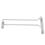 GLASS RACK 10" CHROME