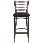 Bar Stool, Metal, With Cushion, 43" Height, "God Source"