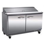 Refrigerated Salad/Sandwich Prep Table 48", Two(2) Doors