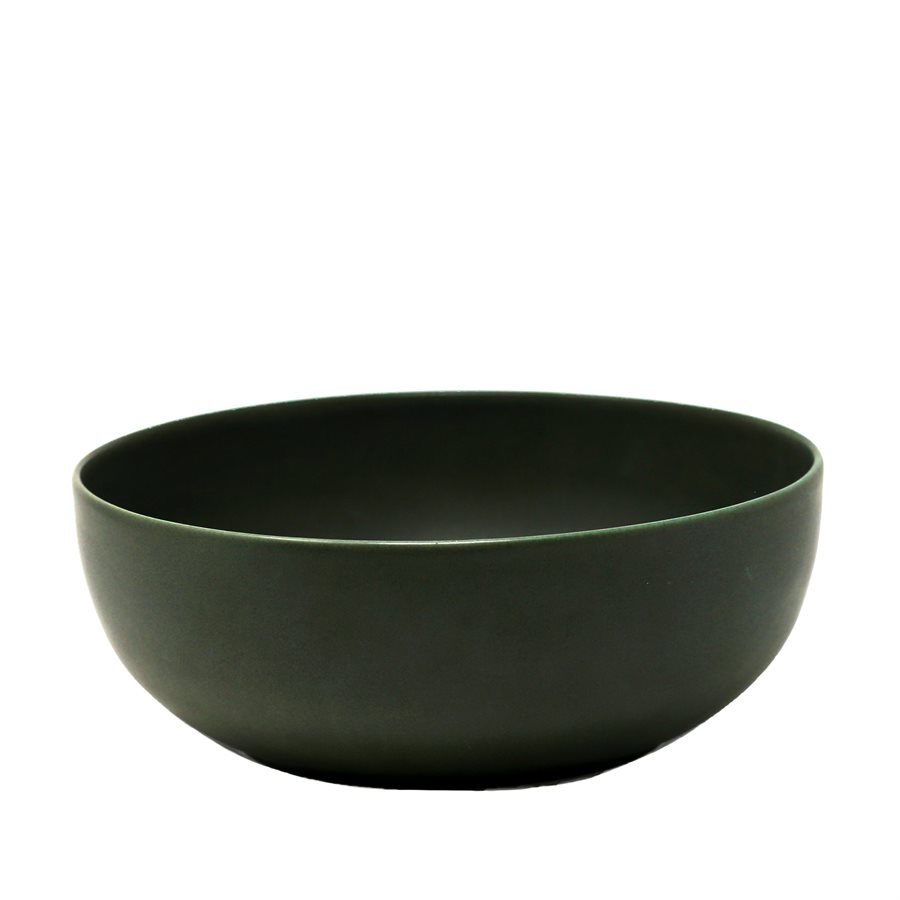 Round Coupe Shape Deep Bowl 9.2" , Olive Color