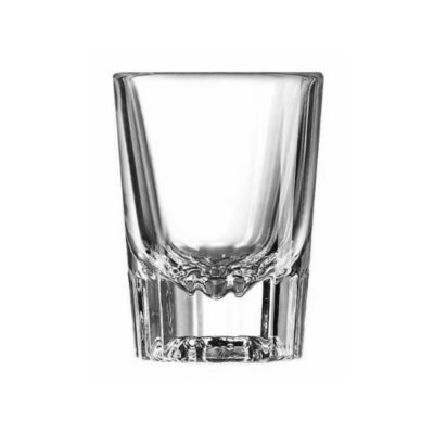 Glass, Shots/Whiskey, Fluted, 2 Oz / 59 ML, "Arcoroc" ,48/Case