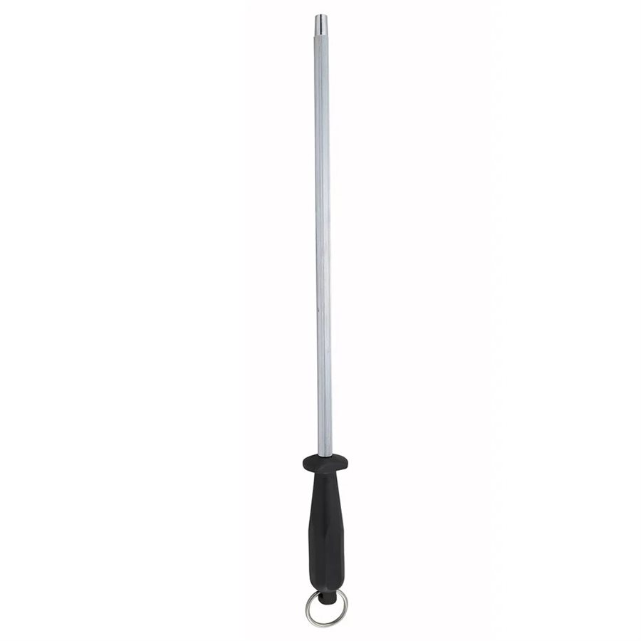 Sharpening Steel 14", Plastic Handle with Hanging Loop