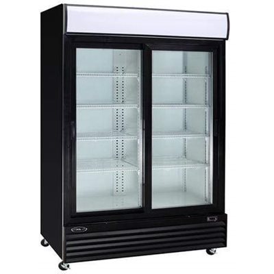 Refrigerateur(Présentoir Réfrigéré), (2)Portes En Verre CoulissanteS, 50 PI.CU, 115V