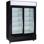 Refrigerateur(Présentoir Réfrigéré), (2)Portes En Verre CoulissanteS, 50 PI.CU, 115V