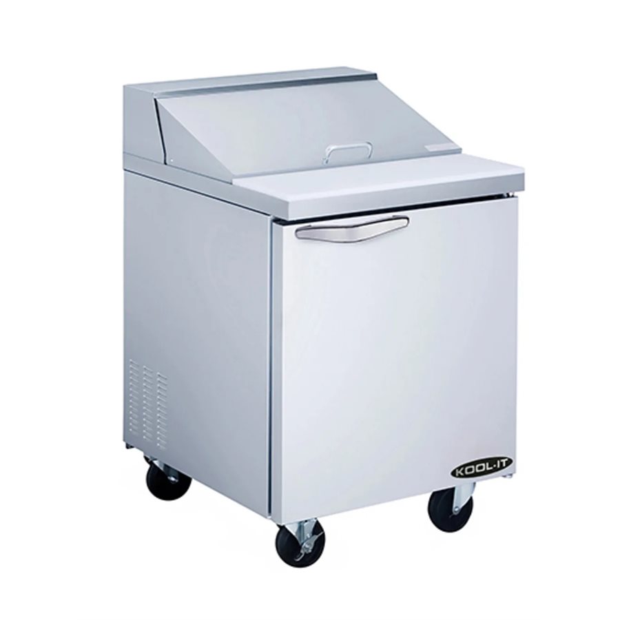 Refrigerated Sandwich/Salad Prep Table 27.5" , One Door, One Section