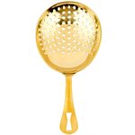 JULEP STRAINER - GOLD PLATED