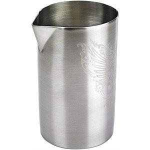 DOUBLE WALL MIXING TIN, SS - 21 OZ 