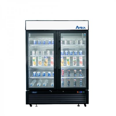 Freezer Merchandiser Two(2) Glass Doors, 43.8 CU/FT