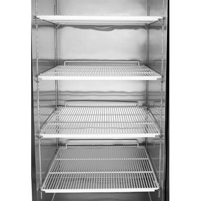 Reach-In Refrigerator Two(2) Glass Doors, 43.8 CU/FT