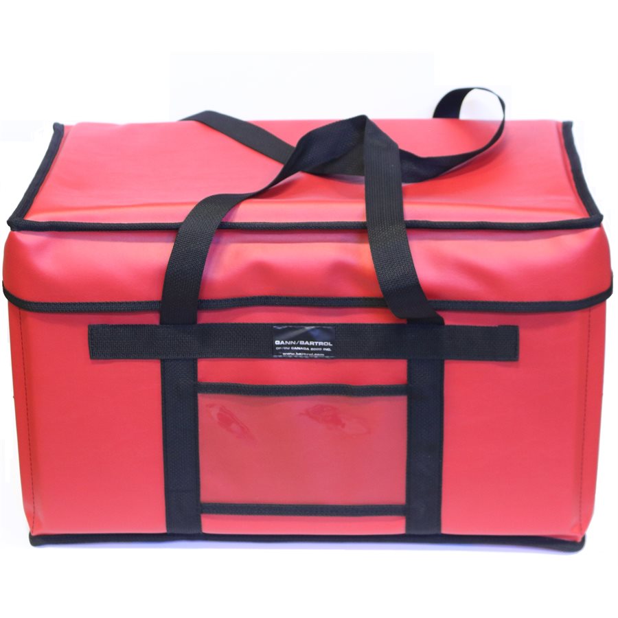 Bag, Pizza Delivery, Extra Large, Red, 22 X 13 x 13", "Mow"