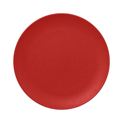 Petite Assiette Sans Bord 18cm - Rouge Neo Fusion