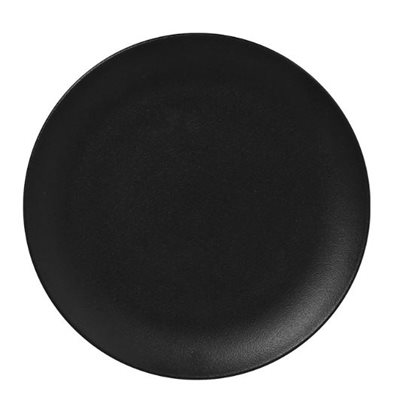 Petite Assiette Sans Bord 21cm - Noir Neo Fusion