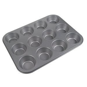 Moule A Muffins En Aluminium, 12 Fentes, Antiadhésif