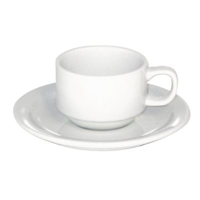 PC25W 12 Pc Espresso Set (6 Cups & 6 Saucers)