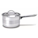 Pan, Sauce, Covered, 18/10 Stainless Steel, 88Oz (2.6L)