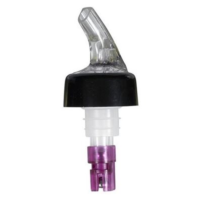 Winco PPA113 - Pourers (pk of 12) 1 1/8 oz - Purple Tail