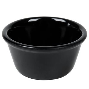 Ramekin, Melamine, Black, 4 Oz / 125ML