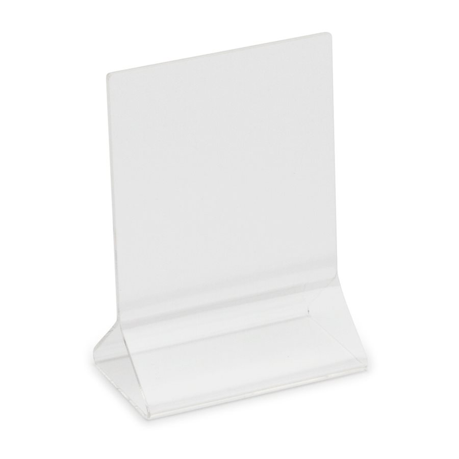 Clear Acrylic Card / Menu Holder 5 x 7" (12.7 x 17.8 CM)