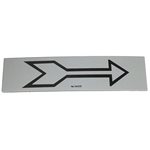 Pictogram Sign - Arrow, Grey