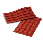 Pastry Mold, Finanziere Cups, Silicone, 20 Cups