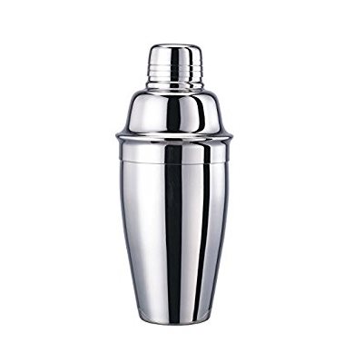 Cocktail Shaker, 18/10 Stainless Steel, Mirror Finish, 24 Oz