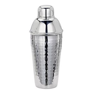 Cocktail Shaker, Hand Hammered, Stainless steel, 24 Oz