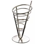 Conical Serving Basket, SS - 5 x 9"